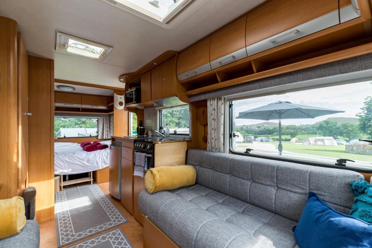 Cosy Caravan On Luxury Campsite Hulme End Luaran gambar